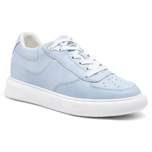 7 CM / 2.76 Inches CMR CHAMARIPA Women's Height Increasing Shoes - Elevate Your Height and Style - Blue Casual Sneakers