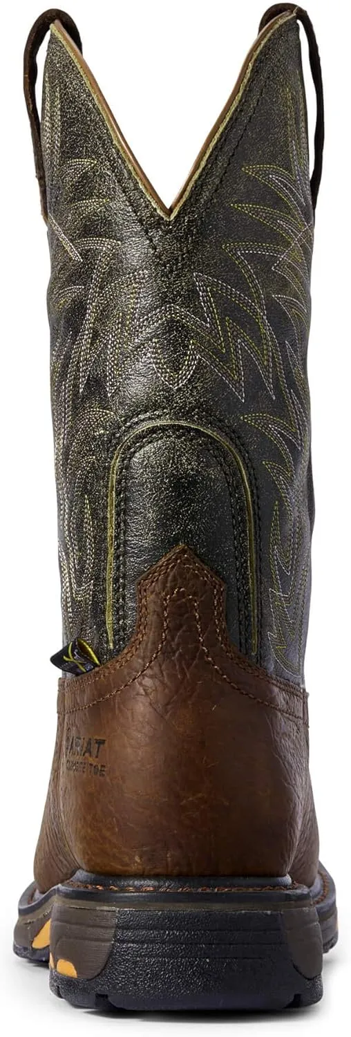 Ariat Men's Workhog Wide Square Toe Csa Metguard Composite Toe Work Boot