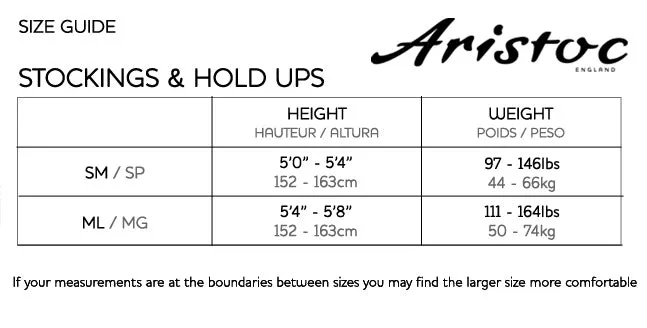 Aristoc Luxury Soft Microfibre Opaque Hold Ups 80 Denier