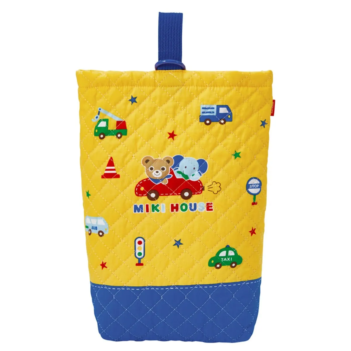 Bear Single Strap Quilted Tote