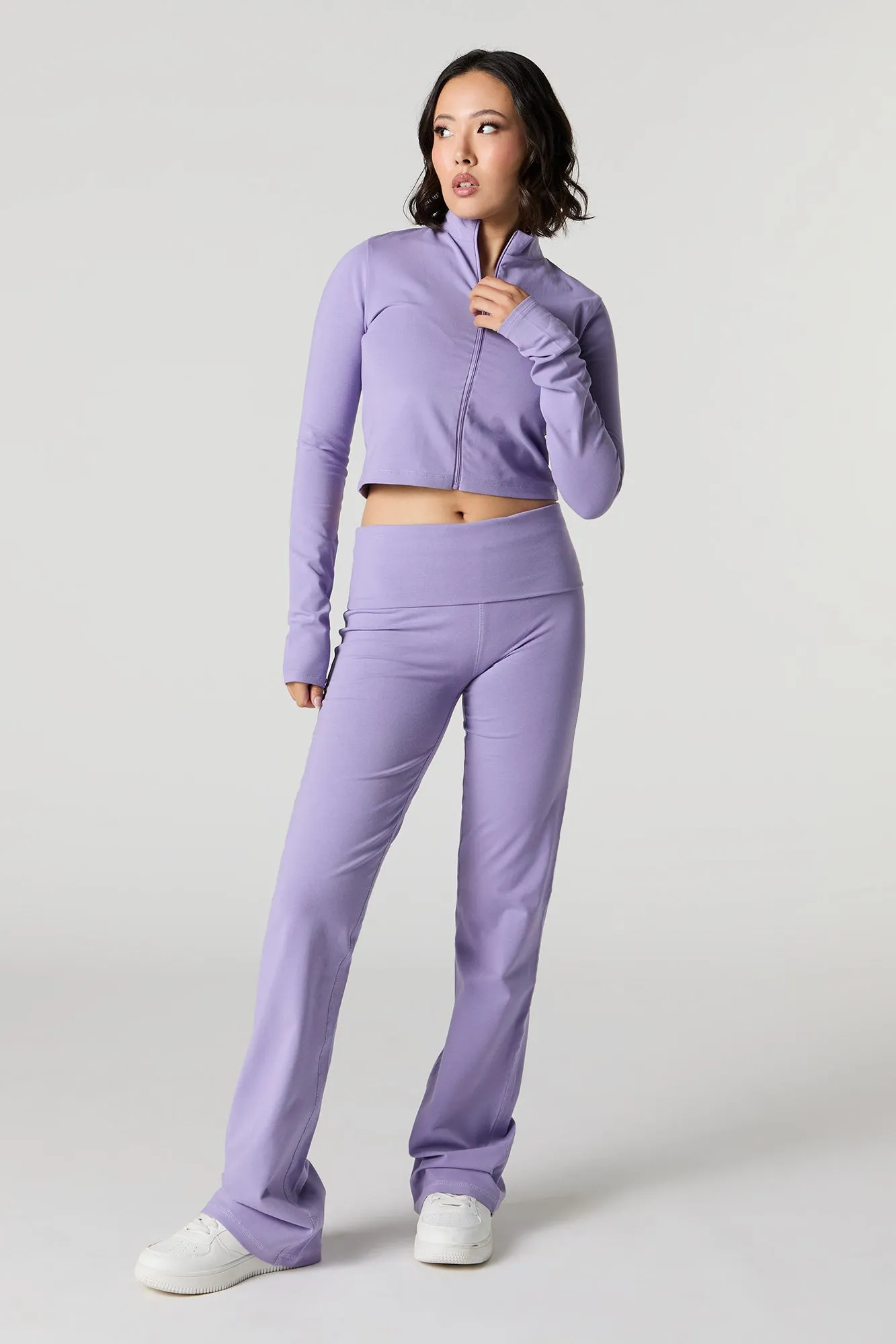 Blouson Active à col cheminée avec fermeture à glissière