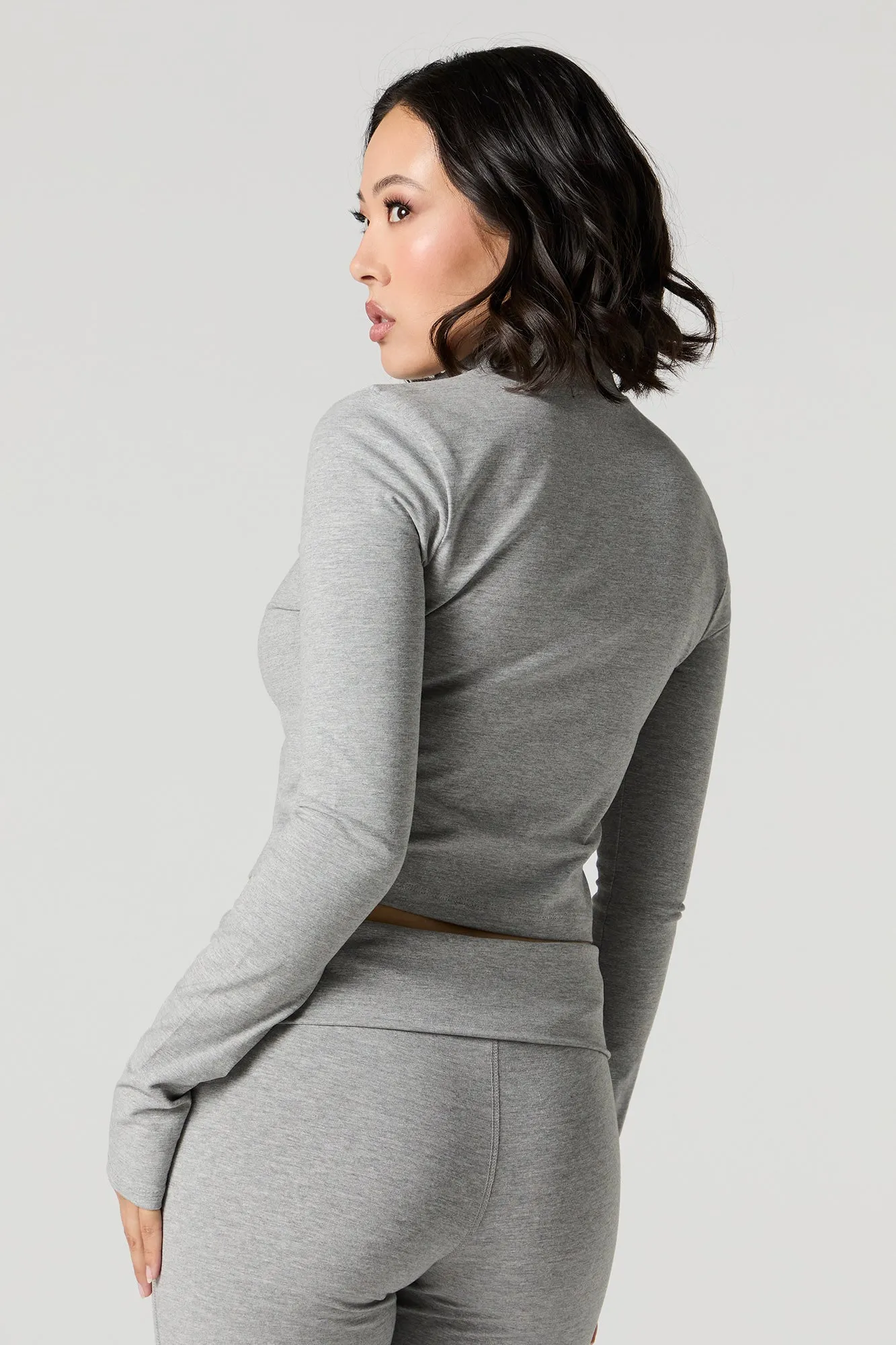 Blouson Active à col cheminée avec fermeture à glissière