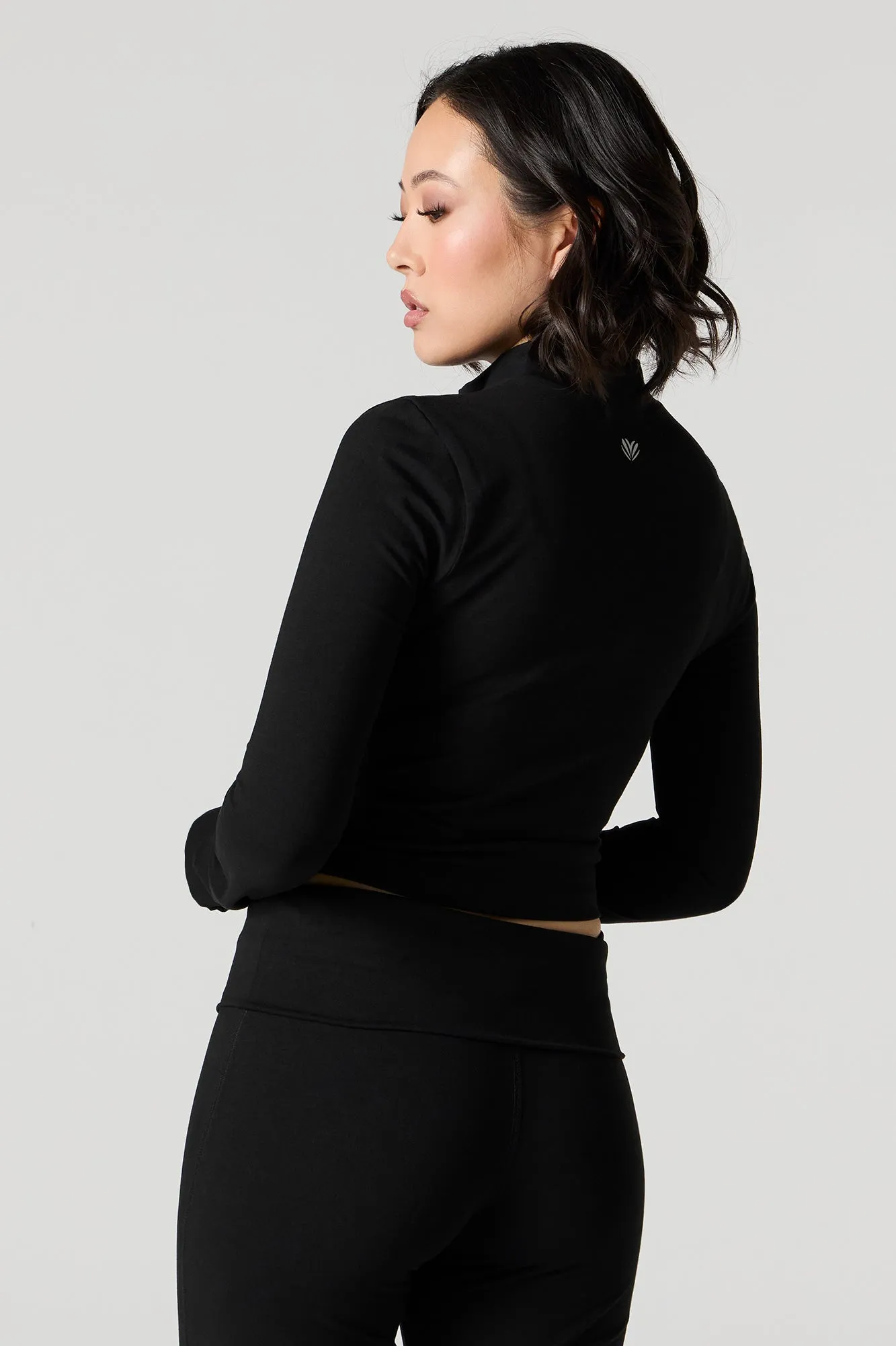 Blouson Active à col cheminée avec fermeture à glissière