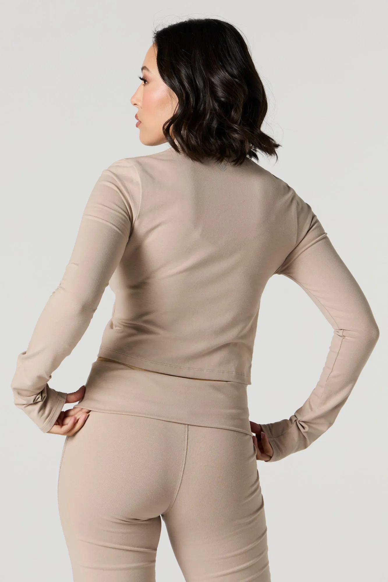 Blouson Active à col cheminée avec fermeture à glissière
