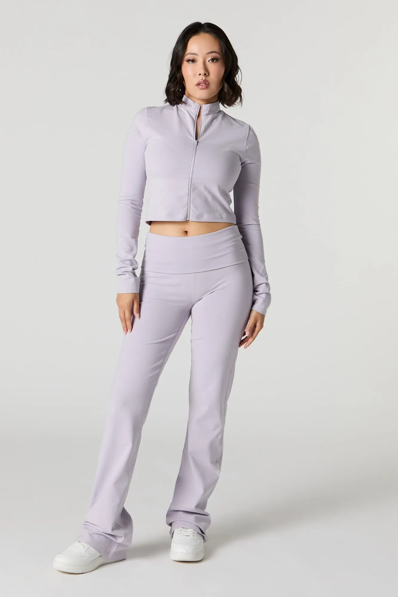 Blouson Active à col cheminée avec fermeture à glissière