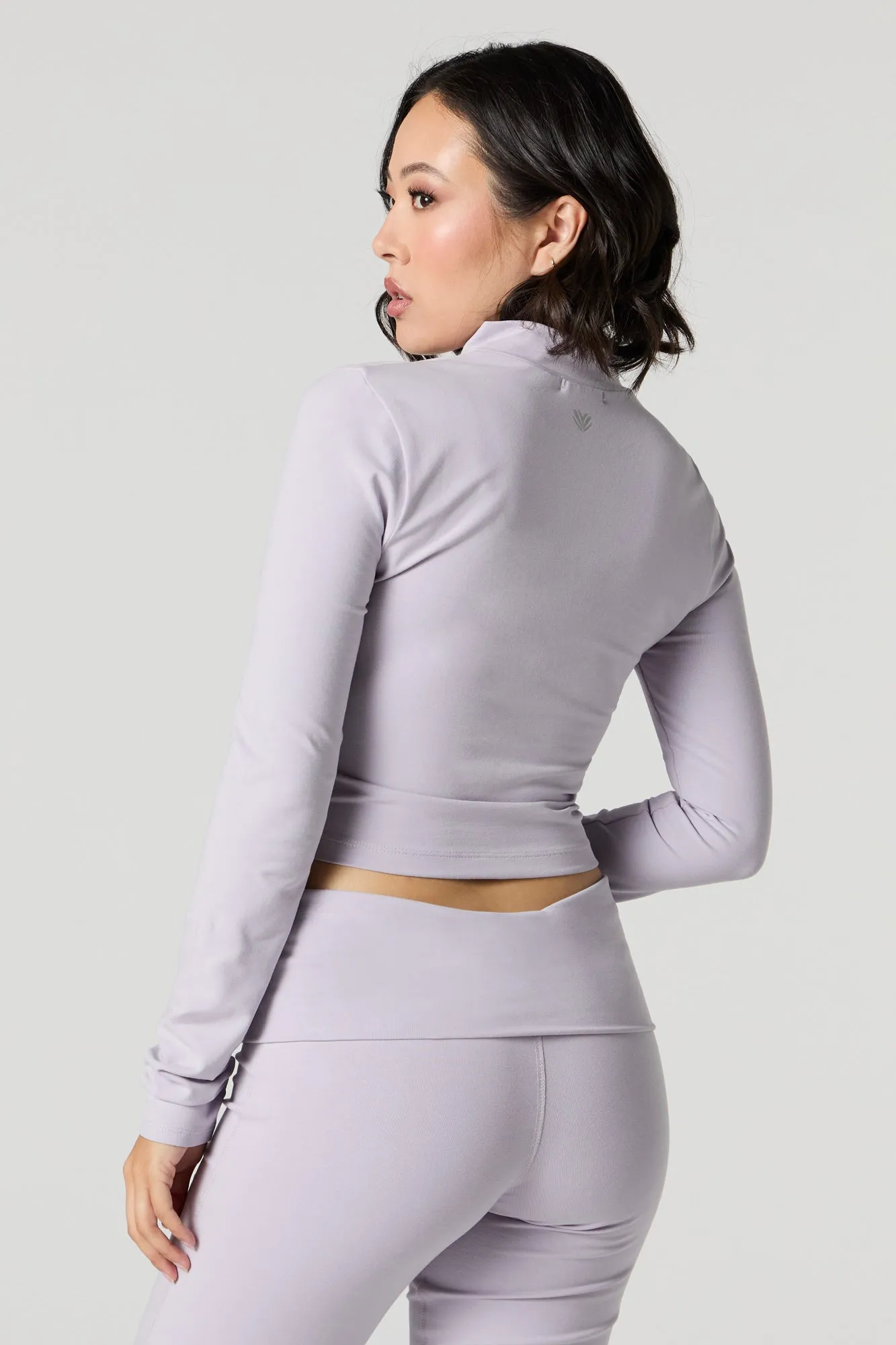 Blouson Active à col cheminée avec fermeture à glissière