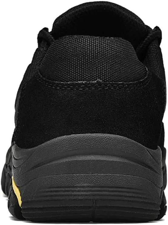 CHICLOVEY Men's Non-Slip Outdoor Hiking Sneakers Casual Lace Up Breathable Loafers Shoes