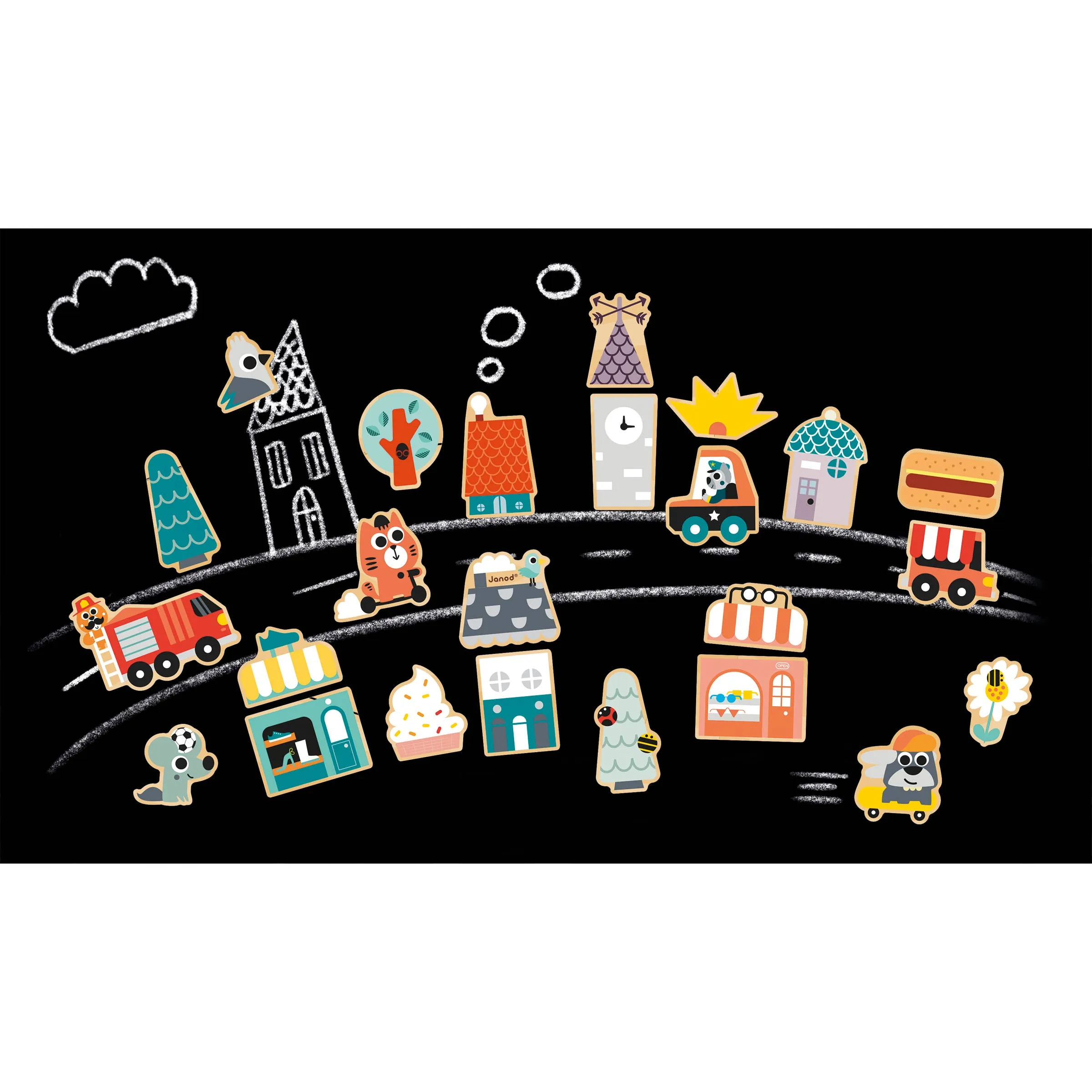 City Magnets - 24 Pcs ..