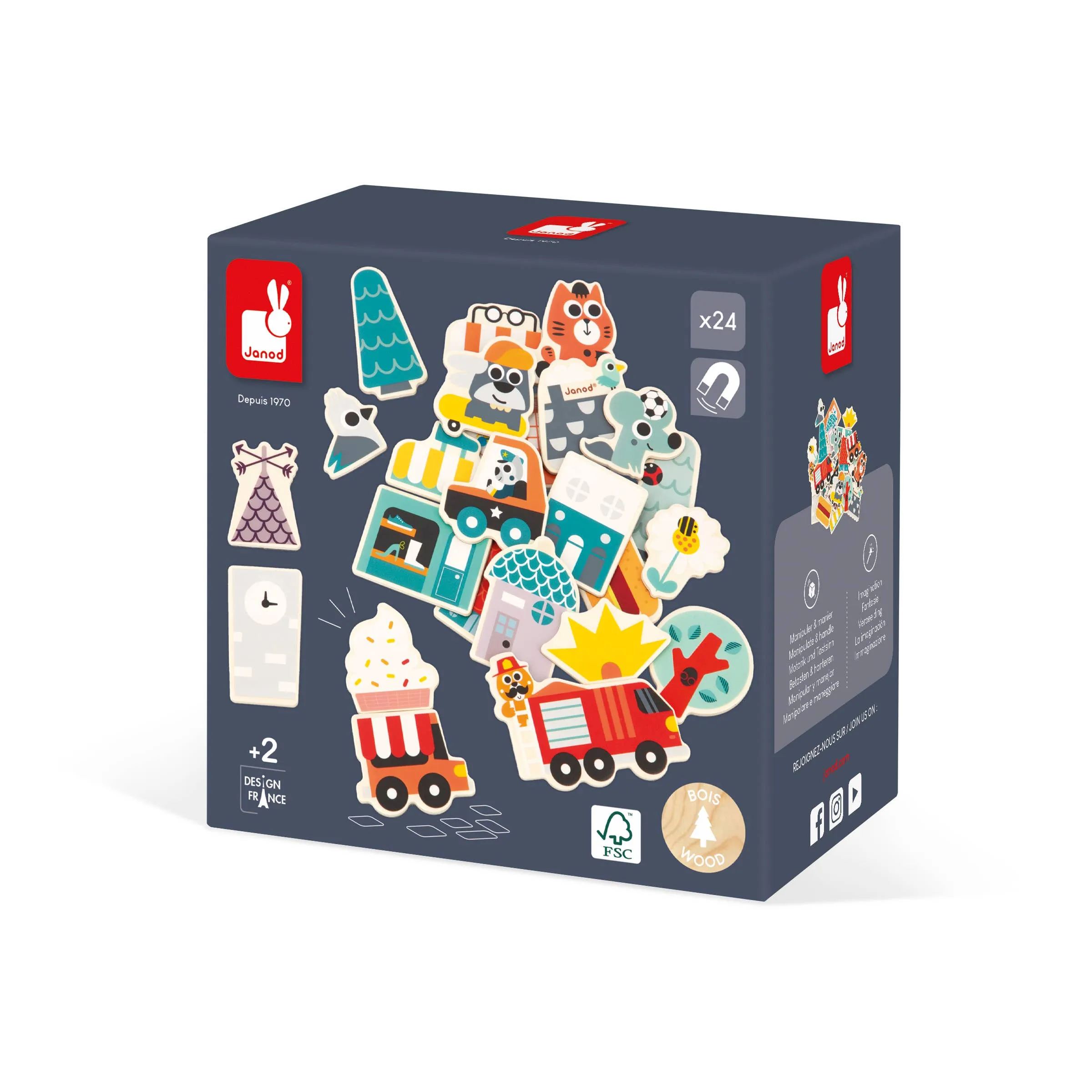 City Magnets - 24 Pcs ..