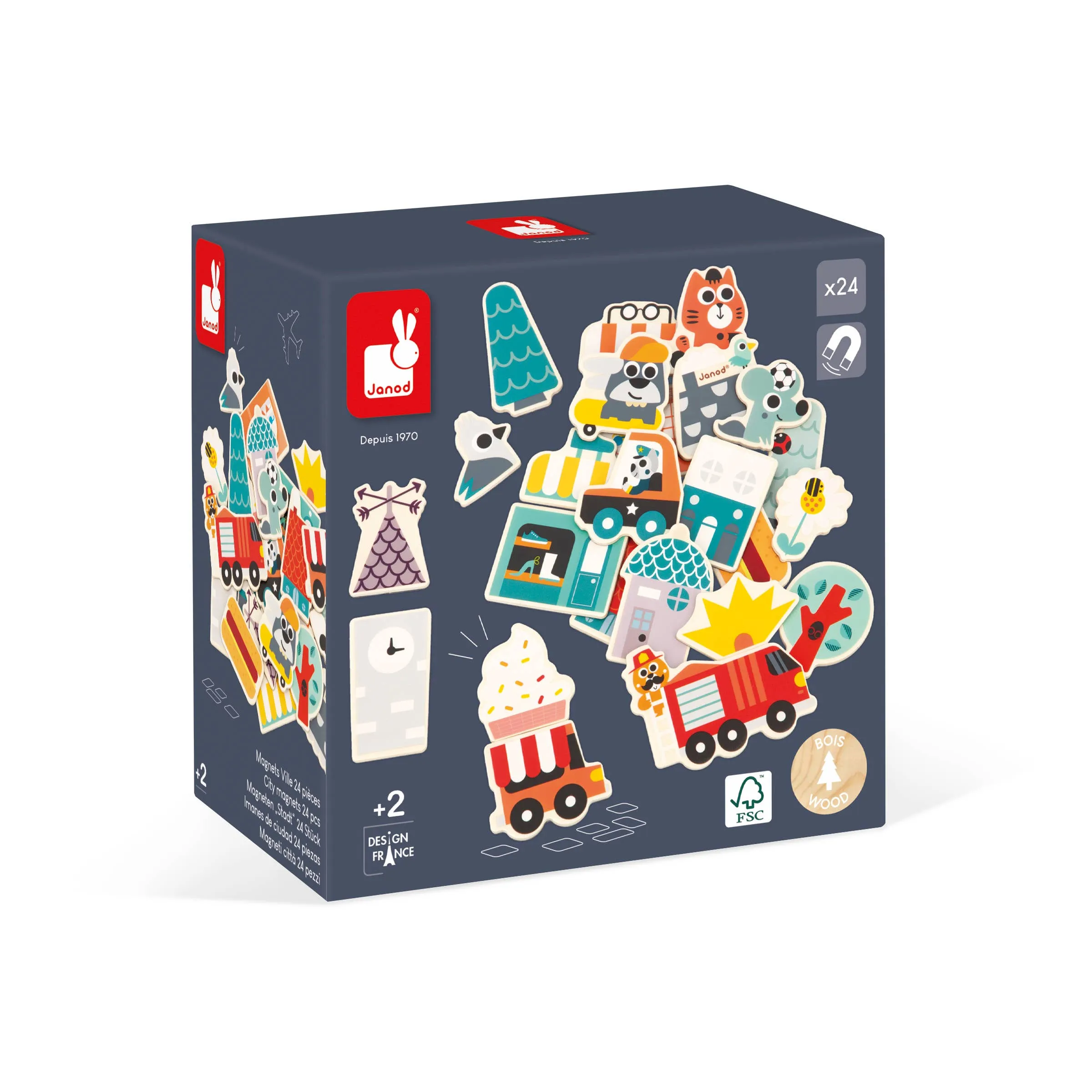 City Magnets - 24 Pcs ..