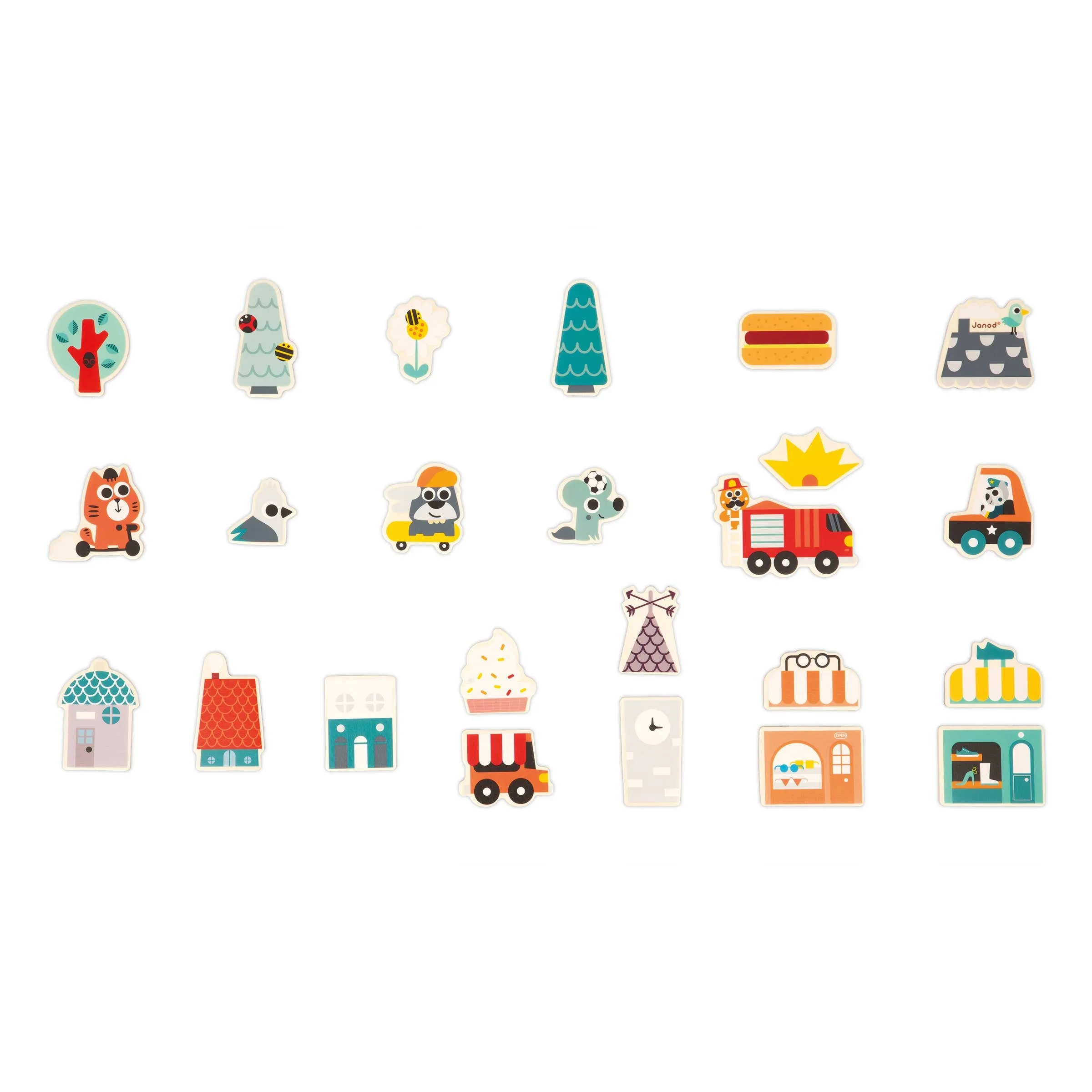 City Magnets - 24 Pcs ..