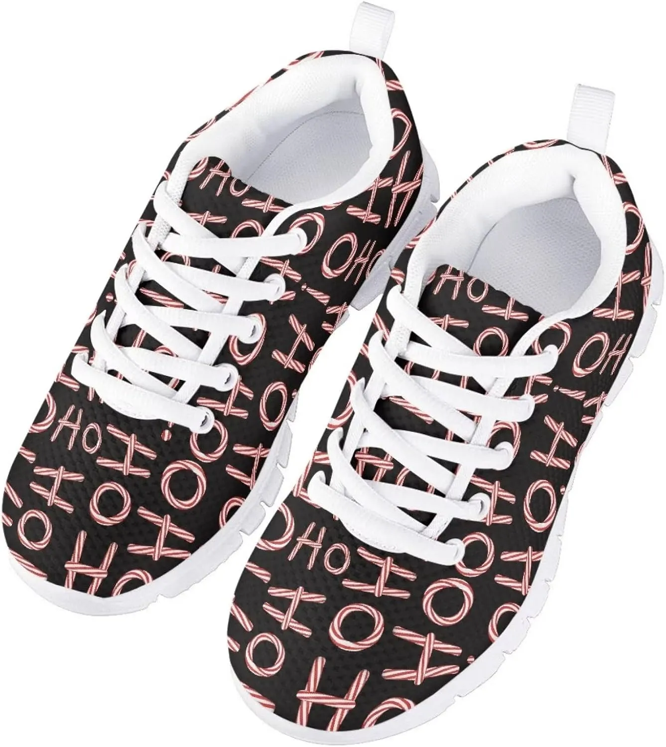 GIFTPUZZ Kids Sneakers Hiking Running Outdoor Walking Lace Up Athletic Tennis Shoes