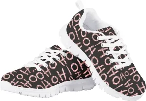 GIFTPUZZ Kids Sneakers Hiking Running Outdoor Walking Lace Up Athletic Tennis Shoes