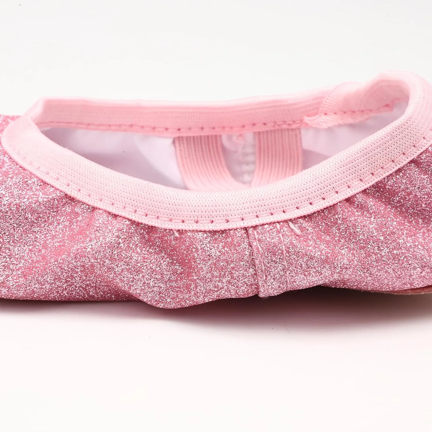 Girls Glitter Ballet Dance Shoes Flats Slippers Shoes Split Sole Slippers for Dance Performance
