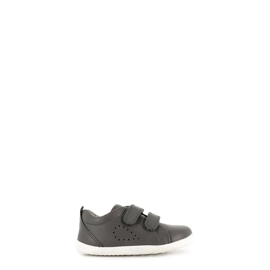 GRASS COURT STEP UP - SMOKE LEATHER