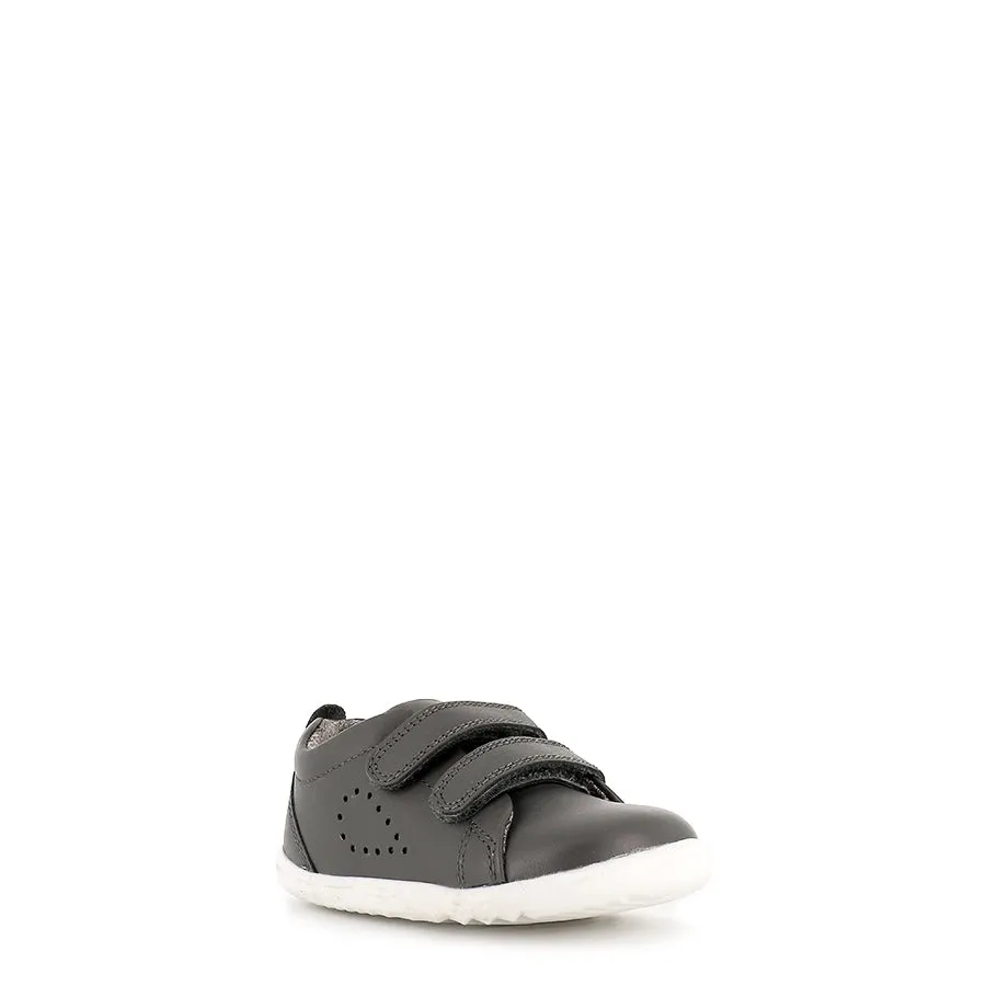 GRASS COURT STEP UP - SMOKE LEATHER
