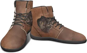 High Top Animal Design Zero-Drop Barefoot Shoes, Wide Toe Shoes for Men - Rubber Sole Running Shoes