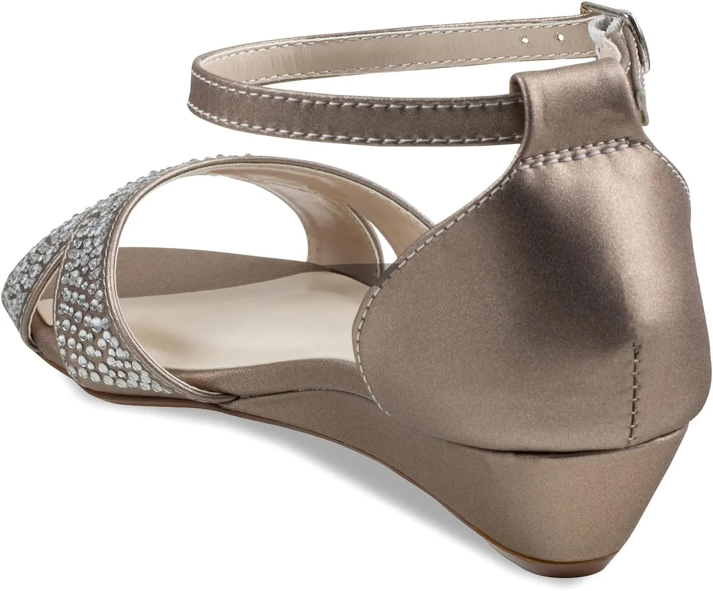 Iris Touch Ups Sandals, Champagne