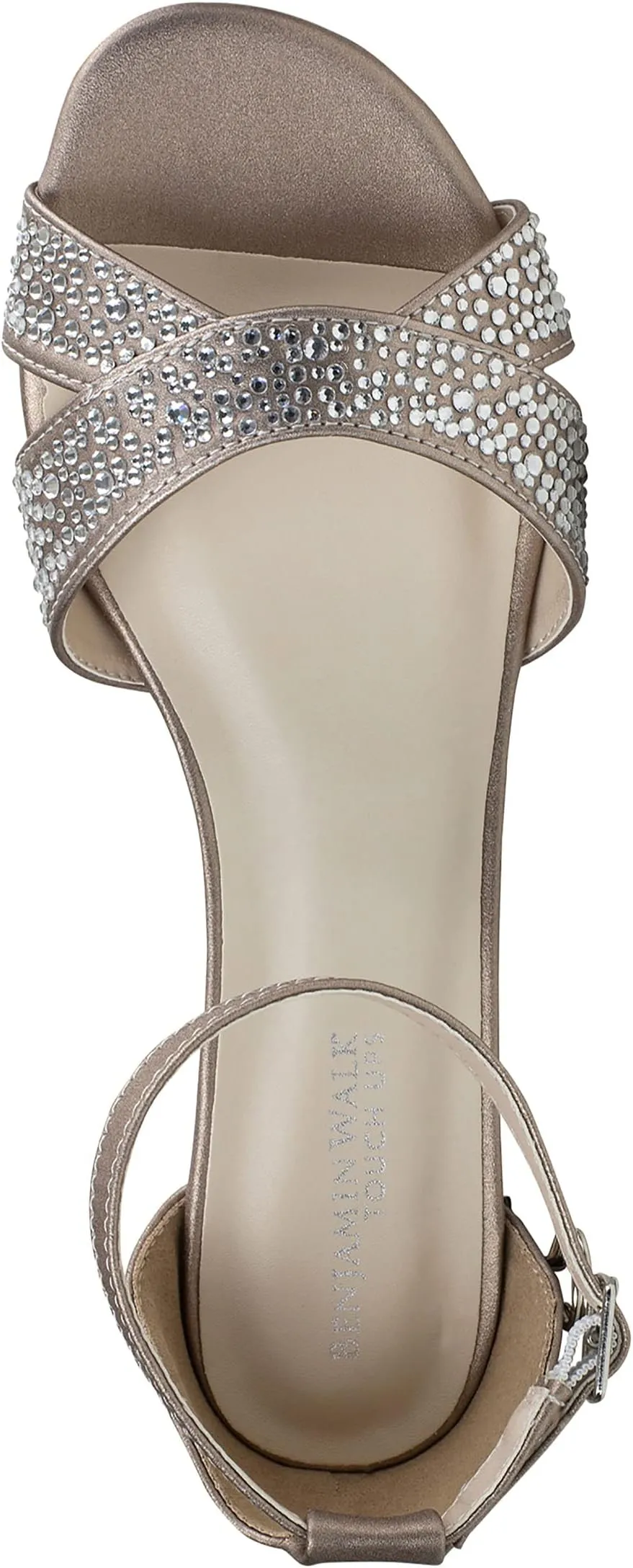 Iris Touch Ups Sandals, Champagne