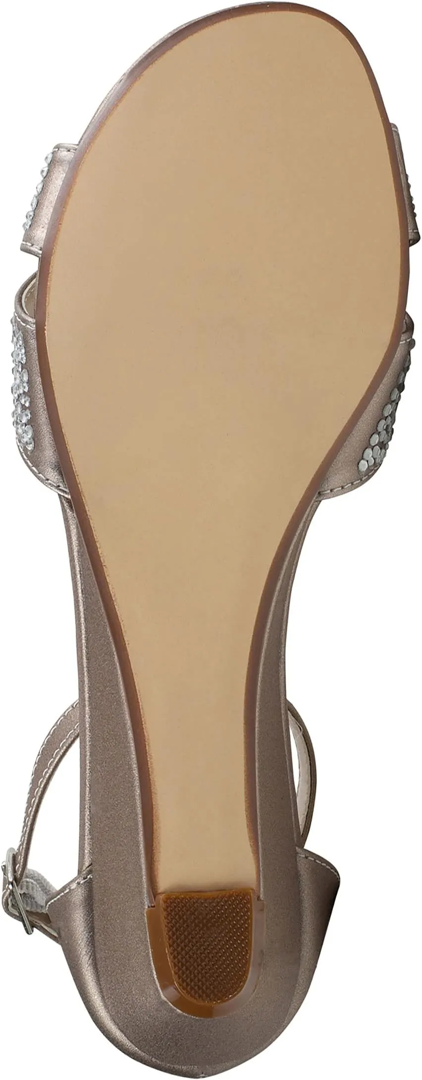 Iris Touch Ups Sandals, Champagne