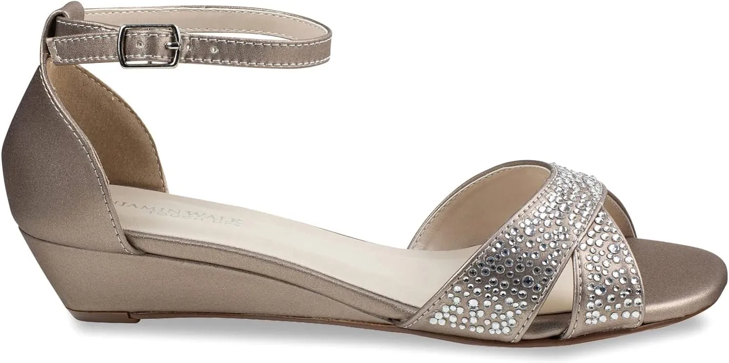 Iris Touch Ups Sandals, Champagne