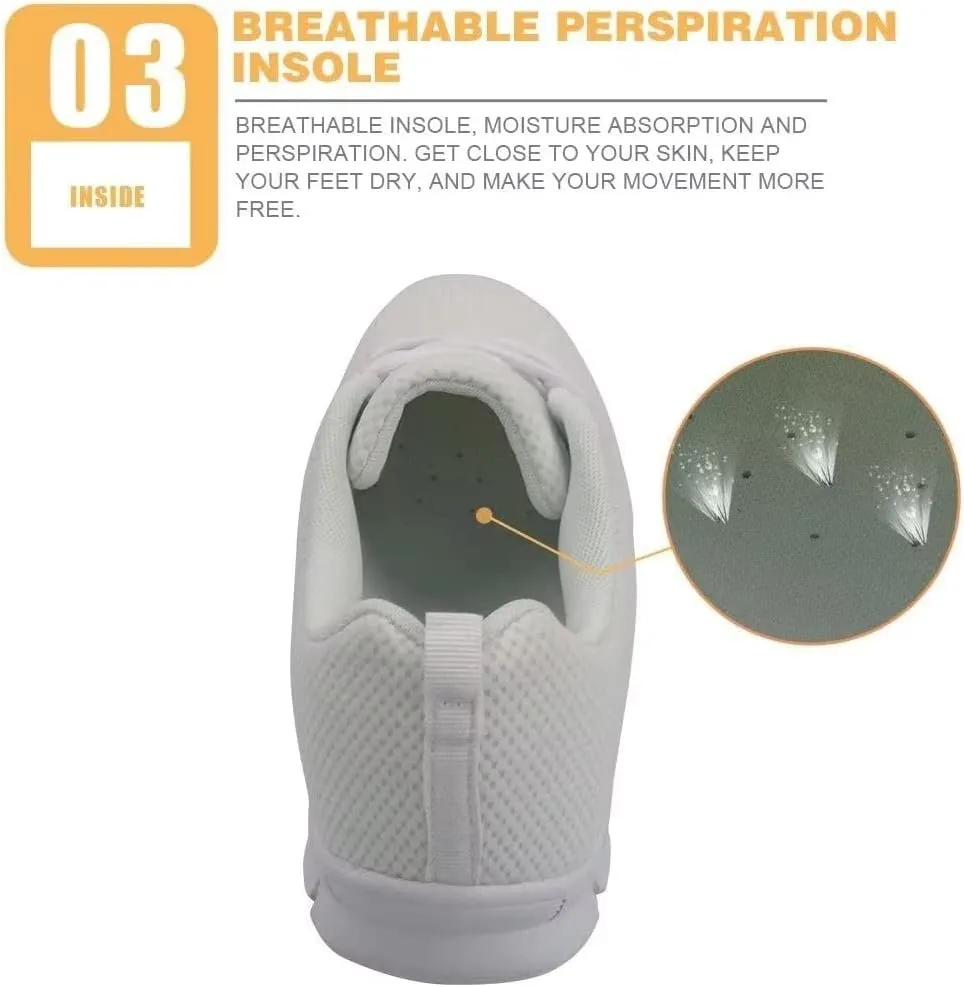 KEIAHUAN Womens Running Shoes Casual Fashion Flats Lightweight Breathable Mesh Sneakers Non Slip Athletic Tennis Shoes