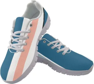 KEIAHUAN Womens Running Shoes Casual Fashion Flats Lightweight Breathable Mesh Sneakers Non Slip Athletic Tennis Shoes