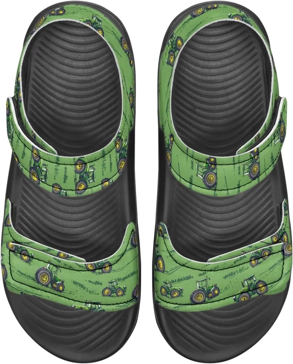 Kids' Easy-On Sandals for Boys - Hook and Loop, Open Toe, Non-slip, for, School, Parties, Weekend Wear