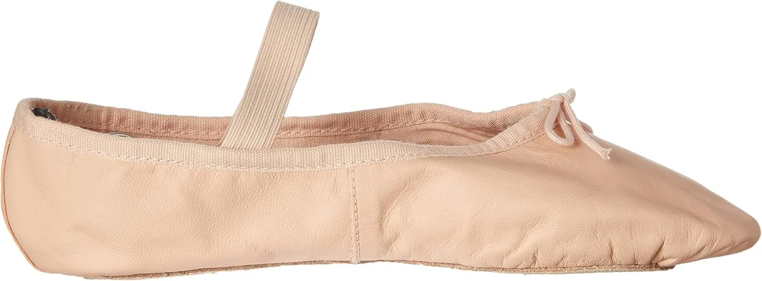 Leo Women's Ballet Russe Leather Full Sole Ballet Dance Shoe/Slipper