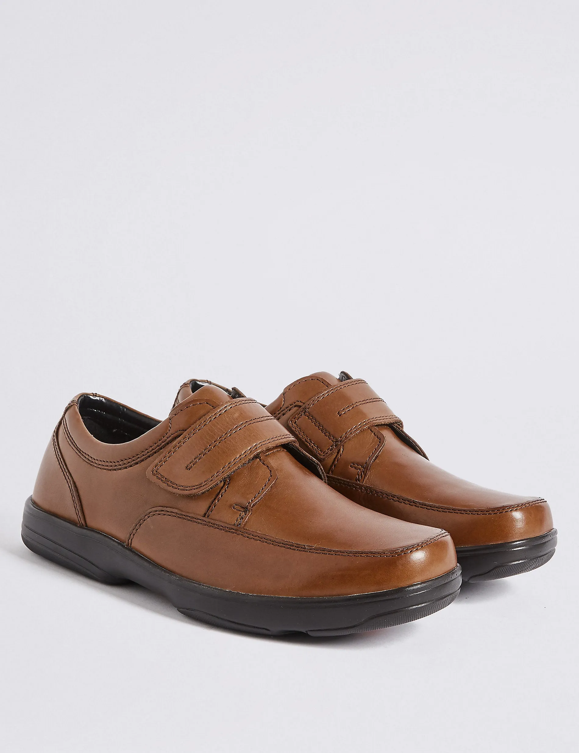Marks & Spencer Wide Fit Airflex Leather Shoes