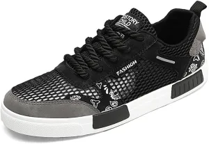 Men's Fashion Skate Walking Shoes Road Running Skateboarding Sneakers