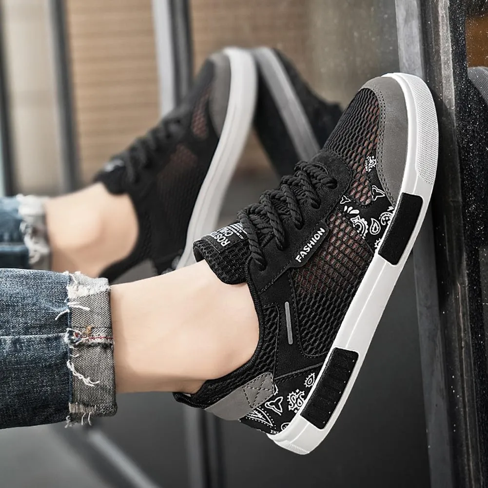 Men's Fashion Skate Walking Shoes Road Running Skateboarding Sneakers