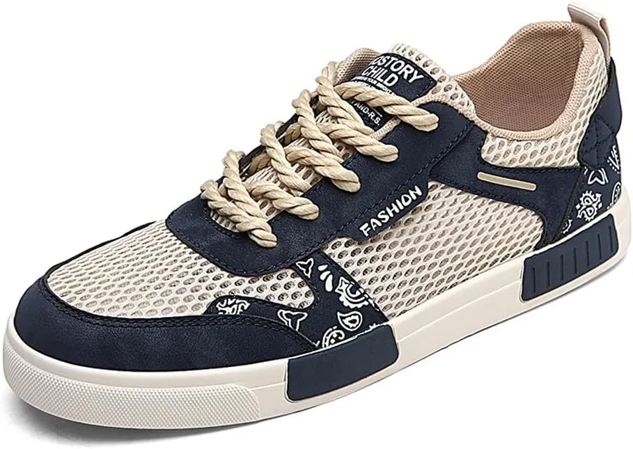 Men's Fashion Skate Walking Shoes Road Running Skateboarding Sneakers