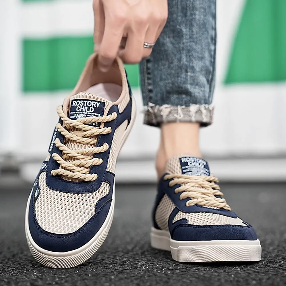 Men's Fashion Skate Walking Shoes Road Running Skateboarding Sneakers