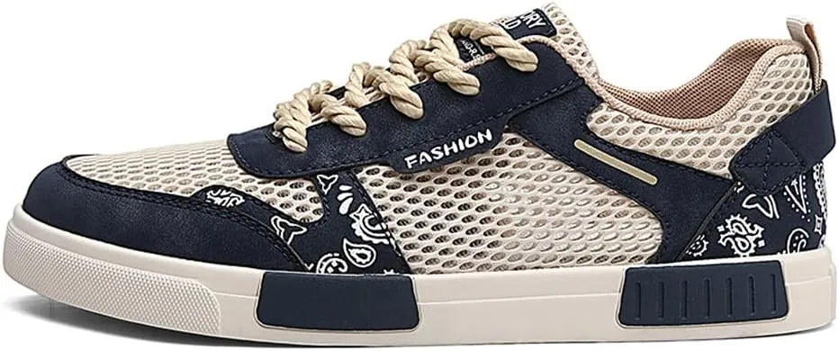 Men's Fashion Skate Walking Shoes Road Running Skateboarding Sneakers
