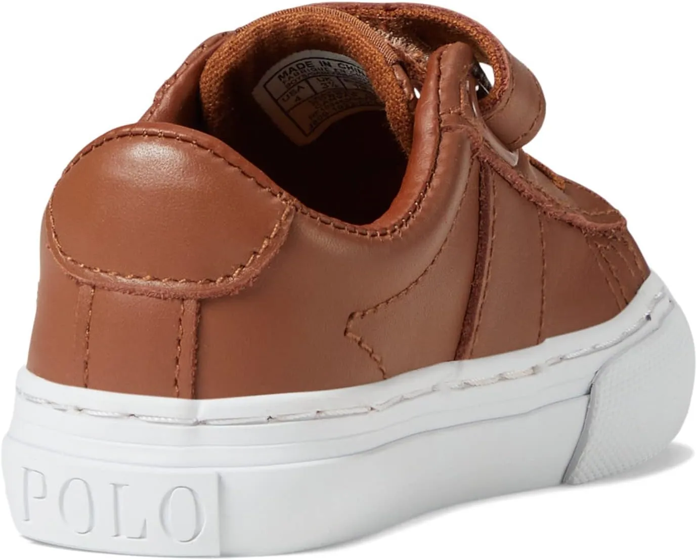 POLO RALPH LAUREN Boy's Sayer Leather (Toddler) Sneaker