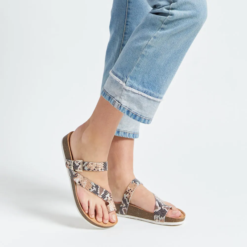 Shelly II Dusty Blossom Python Print