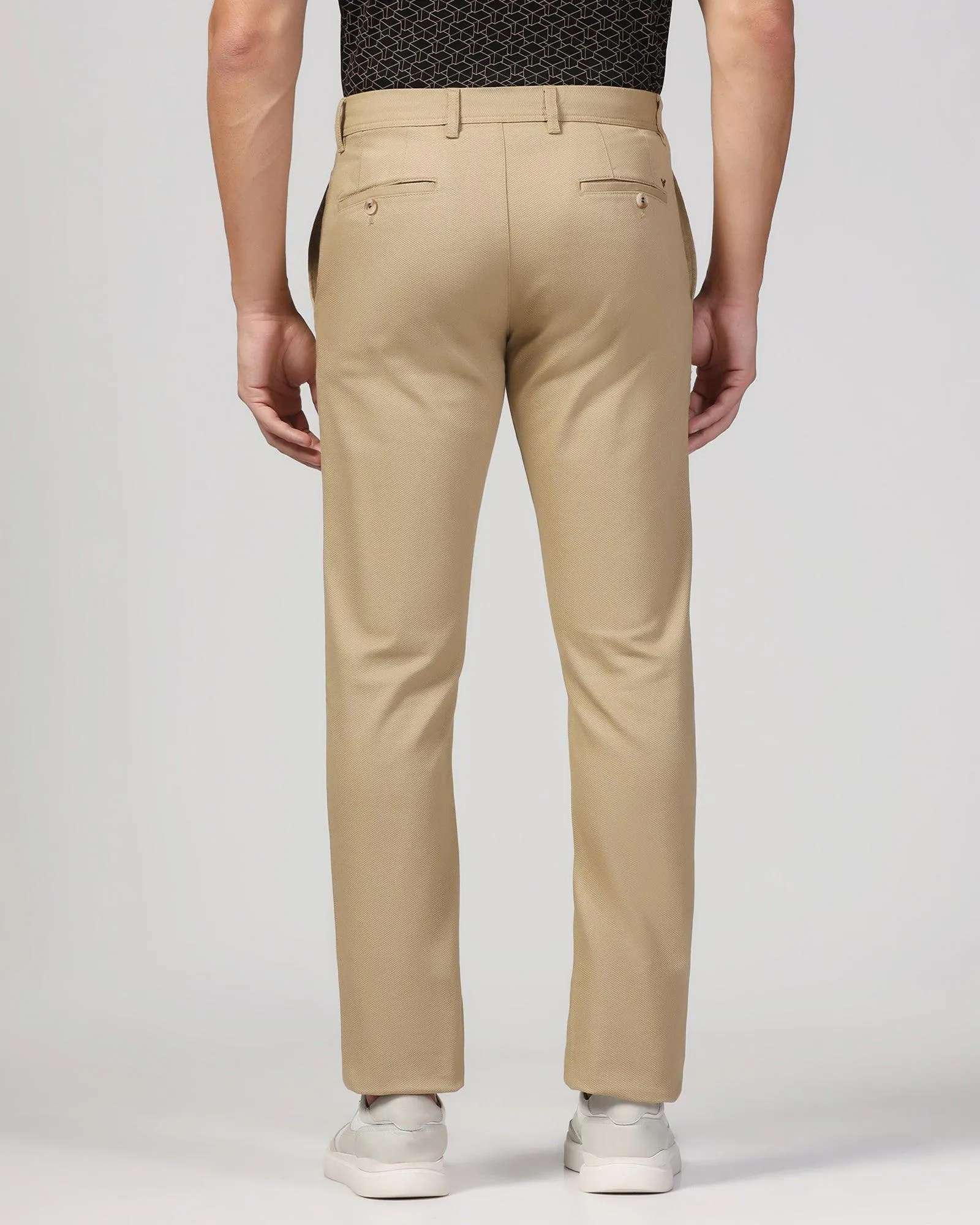 Slim Comfort B-95 Casual Khaki Textured Khakis - Tark