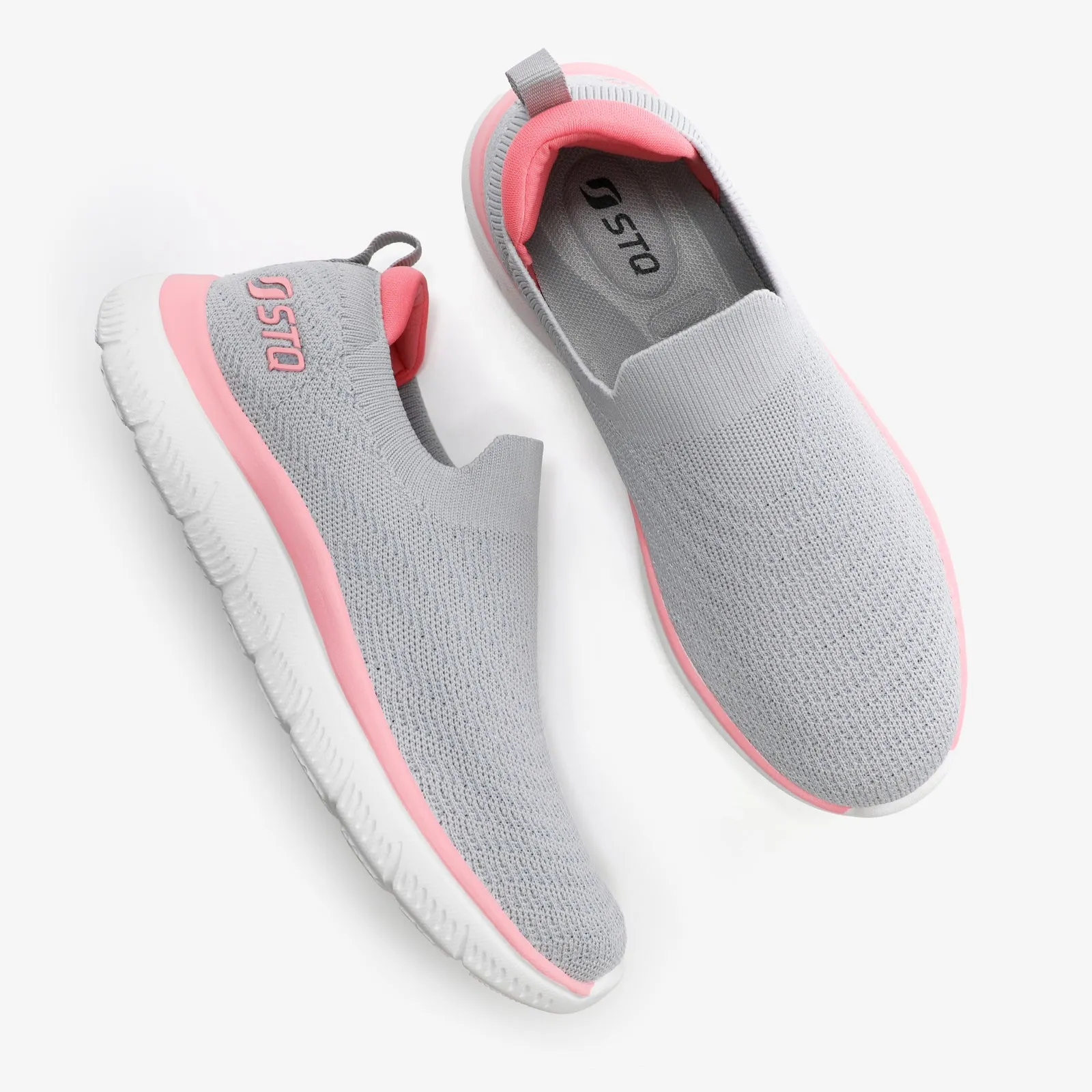 STQ Women's Sock Walking Shoes