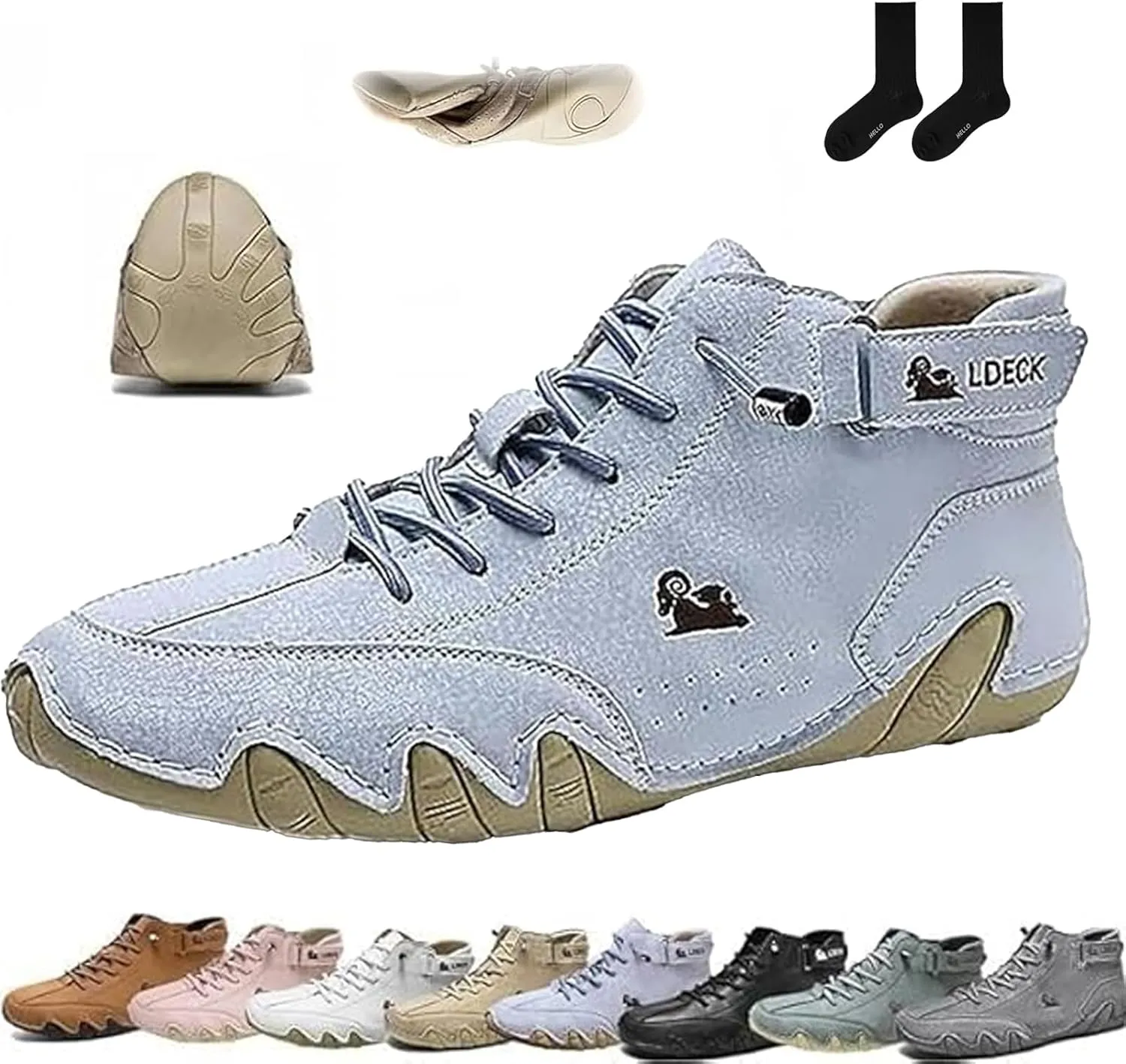Vogany Shoes Orthopedic Sneakers for Women and Men, Vogldeck - Waterproof and Breathable Orthopedic Shoes Unisex Outdoor Trainers Sneaker for Hiking and Walking