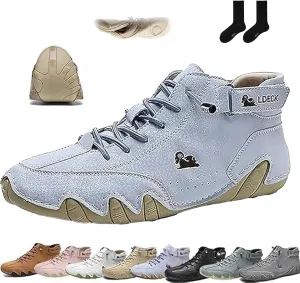 Vogany Shoes Orthopedic Sneakers for Women and Men, Vogldeck - Waterproof and Breathable Orthopedic Shoes Unisex Outdoor Trainers Sneaker for Hiking and Walking
