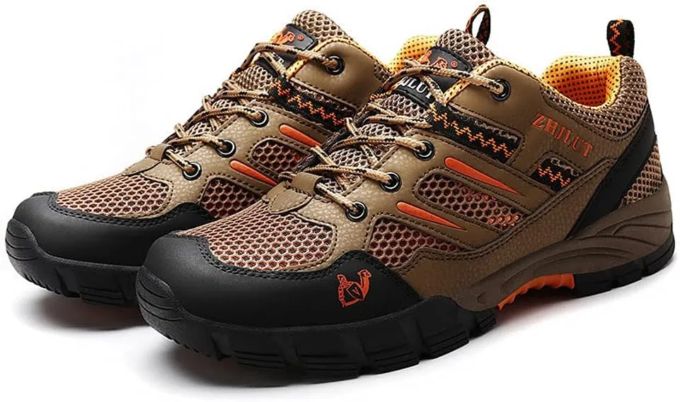 Women Trainers Men Shoes Hiking Shoes Mid-Calf Sneakers Children Water Resistant Trekking Footwear Walking Black Shoes