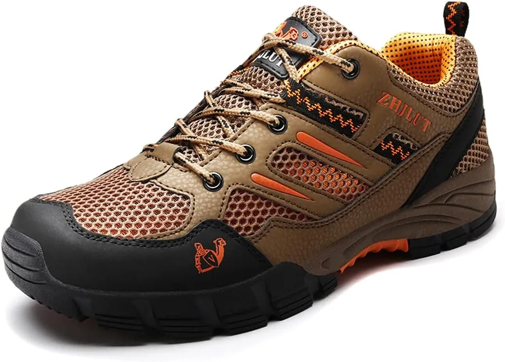 Women Trainers Men Shoes Hiking Shoes Mid-Calf Sneakers Children Water Resistant Trekking Footwear Walking Black Shoes