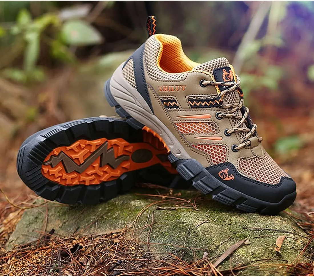 Women Trainers Men Shoes Hiking Shoes Mid-Calf Sneakers Children Water Resistant Trekking Footwear Walking Black Shoes